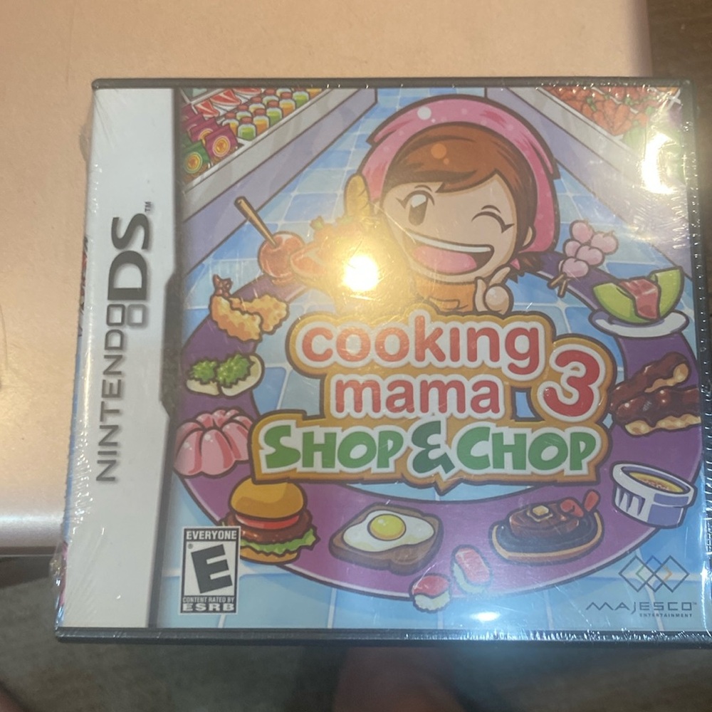 Nintendo ds cooking mama shop and chop 3